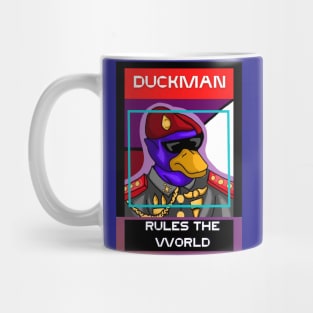 DUCK MAN RULES THE WORLD Mug